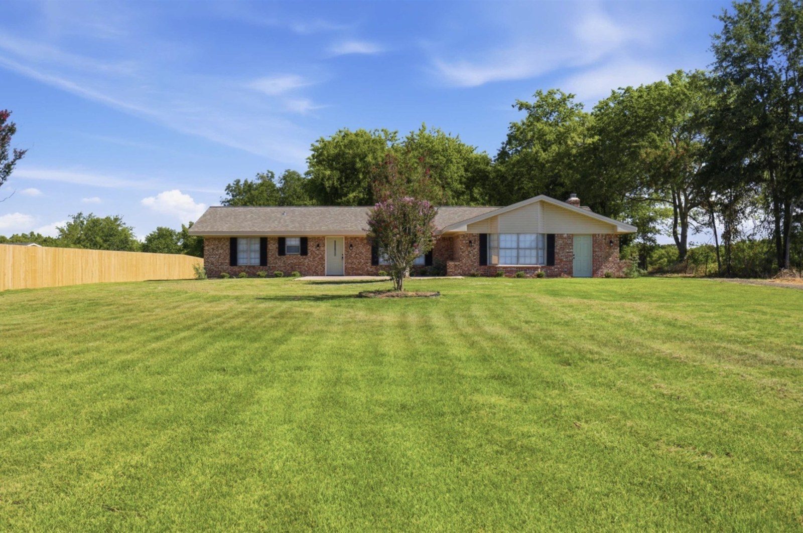 Remodeled brick house in Hopkins County, Texas